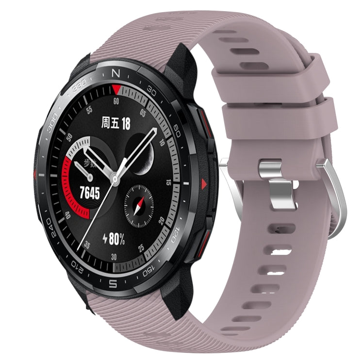 Cinturino in silicone morbido tinta unita da 22 mm, For Honor Watch GS 3, For Honor Watch GS Pro
