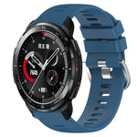 Cinturino in silicone morbido tinta unita da 22 mm, For Honor Watch GS 3, For Honor Watch GS Pro