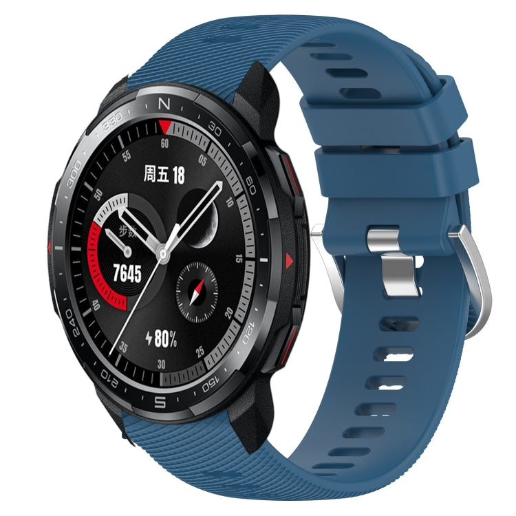 Cinturino in silicone morbido tinta unita da 22 mm, For Honor Watch GS 3, For Honor Watch GS Pro