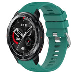 Cinturino in silicone morbido tinta unita da 22 mm, For Honor Watch GS 3, For Honor Watch GS Pro