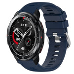 Cinturino in silicone morbido tinta unita da 22 mm, For Honor Watch GS 3, For Honor Watch GS Pro
