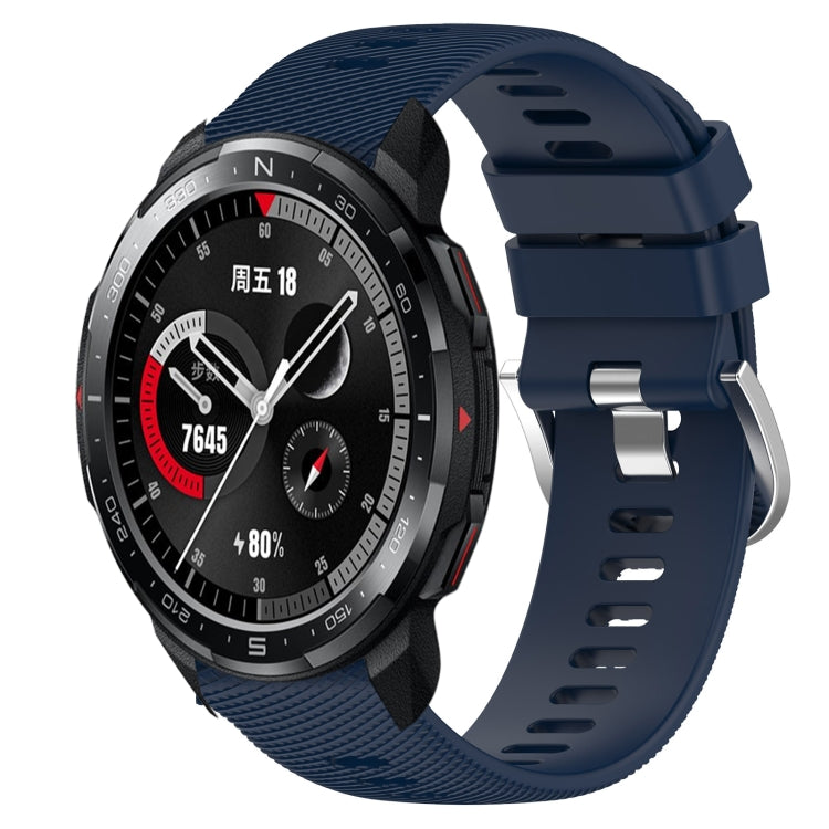 Cinturino in silicone morbido tinta unita da 22 mm, For Honor Watch GS 3, For Honor Watch GS Pro