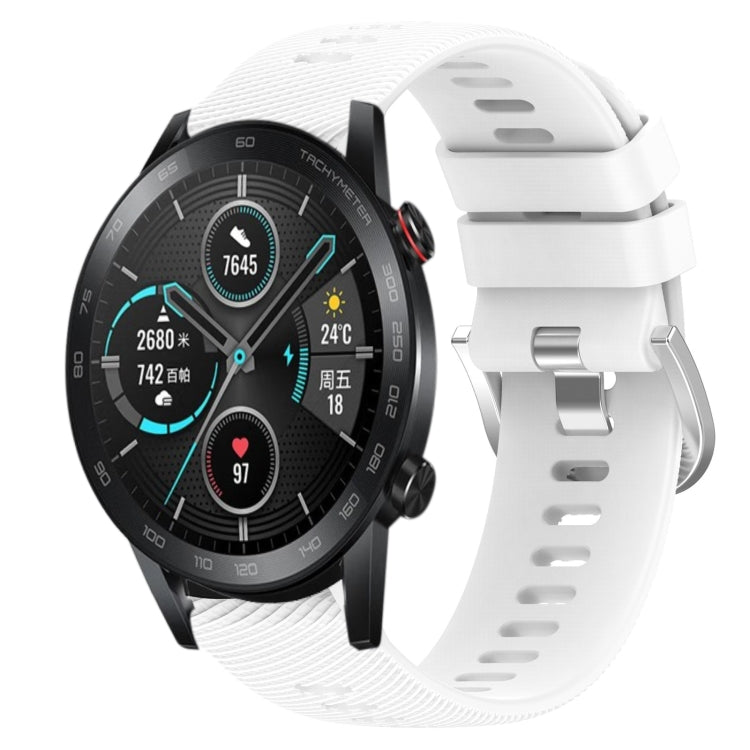 Cinturino in silicone morbido tinta unita da 22 mm, For Honor Magic Watch 2 46mm, For Honor Watch Dream
