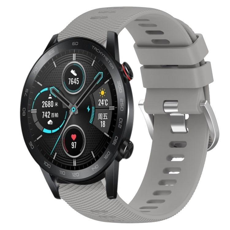Cinturino in silicone morbido tinta unita da 22 mm, For Honor Magic Watch 2 46mm, For Honor Watch Dream