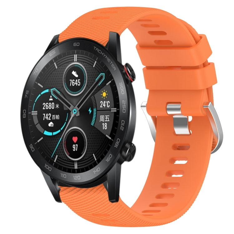 Cinturino in silicone morbido tinta unita da 22 mm, For Honor Magic Watch 2 46mm, For Honor Watch Dream
