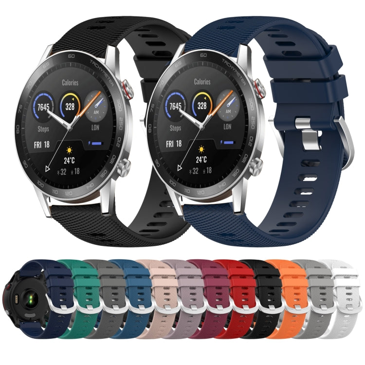 Cinturino in silicone morbido tinta unita da 22 mm, For Honor Magic Watch 2 46mm, For Honor Watch Dream