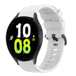 Cinturino in silicone morbido tinta unita da 20 mm, For Samsung Galaxy Watch 5 44mm, For Samsung Galaxy Watch 5 40mm