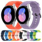 Cinturino in silicone morbido tinta unita da 20 mm, For Samsung Galaxy Watch 5 44mm, For Samsung Galaxy Watch 5 40mm