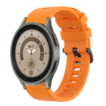 Cinturino in silicone morbido tinta unita da 20 mm, For Samsung Galaxy Watch 5 Pro 45mm, For Samsung Galaxy Watch 4 44mm