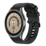 Cinturino in silicone morbido tinta unita da 20 mm, For Samsung Galaxy Watch 5 Pro 45mm, For Samsung Galaxy Watch 4 44mm