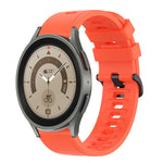 Cinturino in silicone morbido tinta unita da 20 mm, For Samsung Galaxy Watch 5 Pro 45mm, For Samsung Galaxy Watch 4 44mm