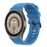 Cinturino in silicone morbido tinta unita da 20 mm, For Samsung Galaxy Watch 5 Pro 45mm, For Samsung Galaxy Watch 4 44mm