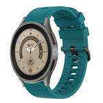 Cinturino in silicone morbido tinta unita da 20 mm, For Samsung Galaxy Watch 5 Pro 45mm, For Samsung Galaxy Watch 4 44mm