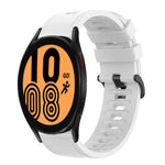 Cinturino in silicone morbido tinta unita da 20 mm, For Samsung Galaxy Watch 5 Pro 45mm, For Samsung Galaxy Watch 4 44mm