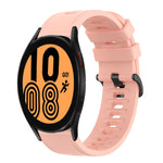Cinturino in silicone morbido tinta unita da 20 mm, For Samsung Galaxy Watch 5 Pro 45mm, For Samsung Galaxy Watch 4 44mm
