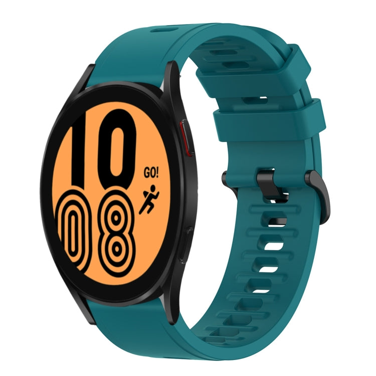 Cinturino in silicone morbido tinta unita da 20 mm, For Samsung Galaxy Watch 5 Pro 45mm, For Samsung Galaxy Watch 4 44mm