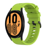 Cinturino in silicone morbido tinta unita da 20 mm, For Samsung Galaxy Watch 5 Pro 45mm, For Samsung Galaxy Watch 4 44mm