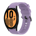 Cinturino in silicone morbido tinta unita da 20 mm, For Samsung Galaxy Watch 5 Pro 45mm, For Samsung Galaxy Watch 4 44mm