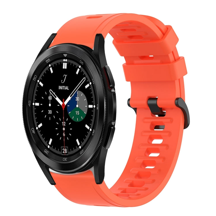 Cinturino in silicone morbido tinta unita da 20 mm, For Samsung Galaxy Watch 4 40mm, For Samsung  Galaxy Watch 4 Classic 42mm