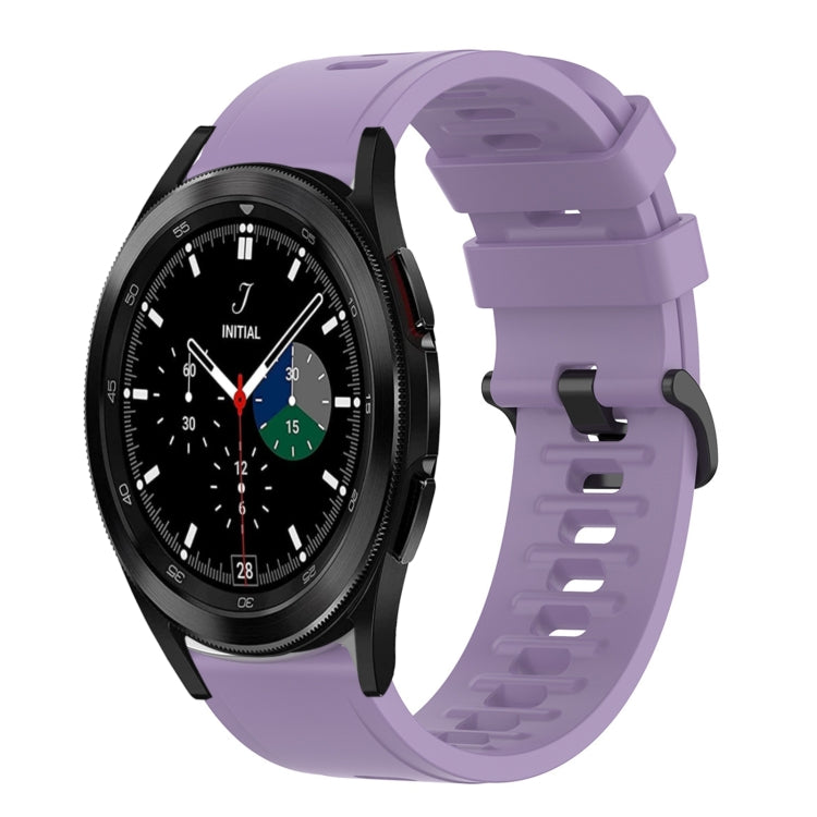 Cinturino in silicone morbido tinta unita da 20 mm, For Samsung Galaxy Watch 4 40mm, For Samsung  Galaxy Watch 4 Classic 42mm