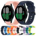 Cinturino in silicone morbido tinta unita da 20 mm, For Samsung Galaxy Watch 4 40mm, For Samsung  Galaxy Watch 4 Classic 42mm