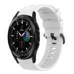 Cinturino in silicone morbido tinta unita da 20 mm, For Samsung Galaxy Watch 4 40mm, For Samsung  Galaxy Watch 4 Classic 42mm