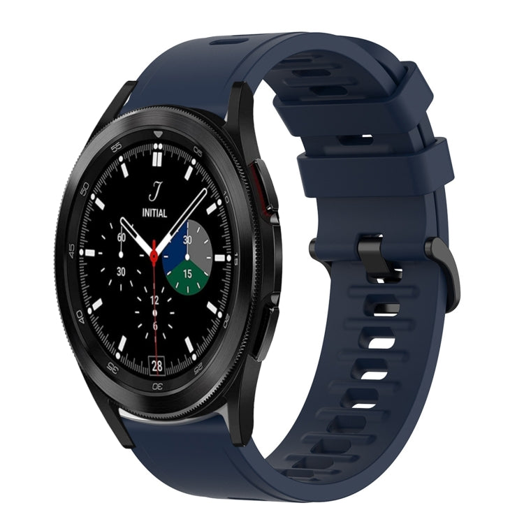 Cinturino in silicone morbido tinta unita da 20 mm, For Samsung  Galaxy Watch 4 Classic 46mm, For Samsung Galaxy Watch Active 2 40mm