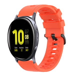 Cinturino in silicone morbido tinta unita da 20 mm, For Samsung  Galaxy Watch 4 Classic 46mm, For Samsung Galaxy Watch Active 2 40mm