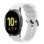 Cinturino in silicone morbido tinta unita da 20 mm, For Samsung Galaxy Watch Active 2 44mm, For Samsung Galaxy Watch 42mm
