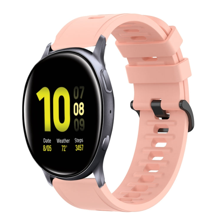 Cinturino in silicone morbido tinta unita da 20 mm, For Samsung Galaxy Watch Active 2 44mm, For Samsung Galaxy Watch 42mm