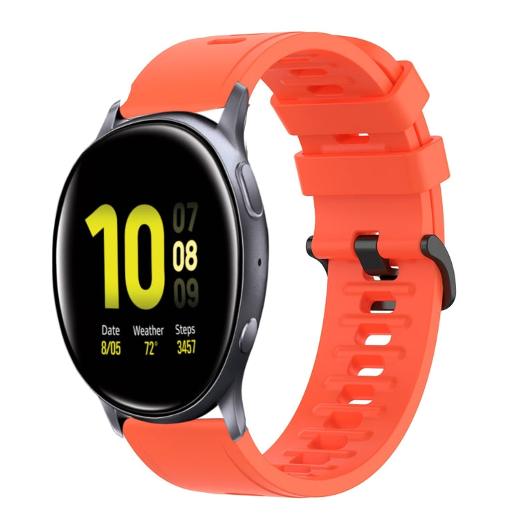 Cinturino in silicone morbido tinta unita da 20 mm, For Samsung Galaxy Watch Active 2 44mm, For Samsung Galaxy Watch 42mm