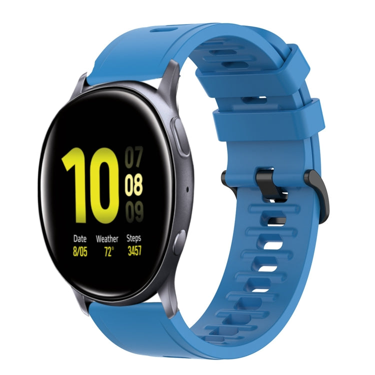 Cinturino in silicone morbido tinta unita da 20 mm, For Samsung Galaxy Watch Active 2 44mm, For Samsung Galaxy Watch 42mm