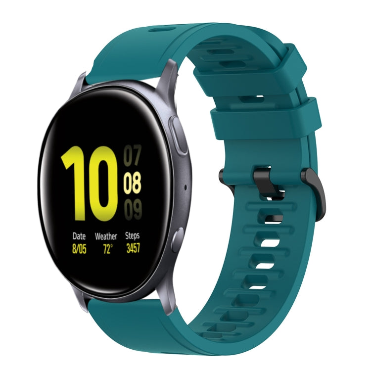 Cinturino in silicone morbido tinta unita da 20 mm, For Samsung Galaxy Watch Active 2 44mm, For Samsung Galaxy Watch 42mm