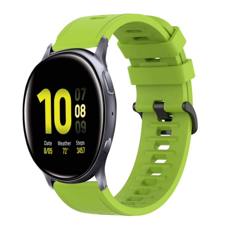Cinturino in silicone morbido tinta unita da 20 mm, For Samsung Galaxy Watch Active 2 44mm, For Samsung Galaxy Watch 42mm