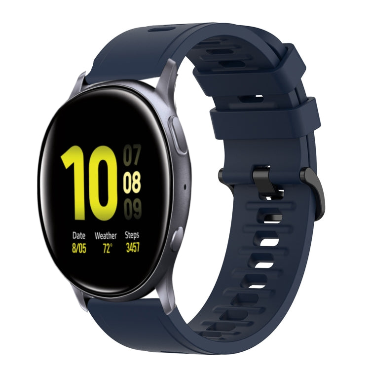 Cinturino in silicone morbido tinta unita da 20 mm, For Samsung Galaxy Watch Active 2 44mm, For Samsung Galaxy Watch 42mm