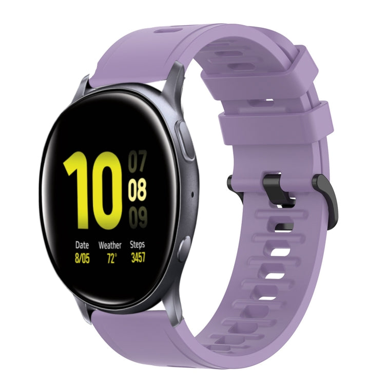 Cinturino in silicone morbido tinta unita da 20 mm, For Samsung Galaxy Watch Active 2 44mm, For Samsung Galaxy Watch 42mm