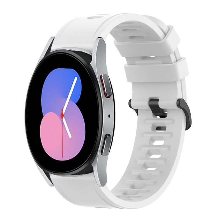 Cinturino in silicone morbido tinta unita da 20 mm, For Samsung Galaxy Watch Active 2 44mm, For Samsung Galaxy Watch 42mm