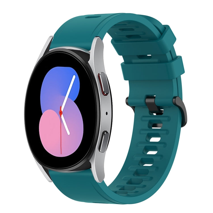 Cinturino in silicone morbido tinta unita da 20 mm, For Samsung Galaxy Watch Active 2 44mm, For Samsung Galaxy Watch 42mm
