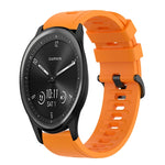 Cinturino in silicone morbido tinta unita da 20 mm, For Garmin Vivomove Sport, For Garmin Venu 2 Plus
