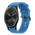 Cinturino in silicone morbido tinta unita da 20 mm, For Garmin Vivomove Sport, For Garmin Venu 2 Plus