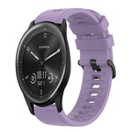 Cinturino in silicone morbido tinta unita da 20 mm, For Garmin Vivomove Sport, For Garmin Venu 2 Plus