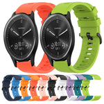 Cinturino in silicone morbido tinta unita da 20 mm, For Garmin Vivomove Sport, For Garmin Venu 2 Plus