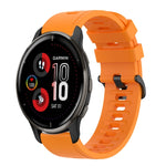 Cinturino in silicone morbido tinta unita da 20 mm, For Garmin Vivomove Sport, For Garmin Venu 2 Plus