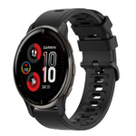 Cinturino in silicone morbido tinta unita da 20 mm, For Garmin Vivomove Sport, For Garmin Venu 2 Plus