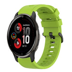 Cinturino in silicone morbido tinta unita da 20 mm, For Garmin Vivomove Sport, For Garmin Venu 2 Plus