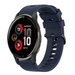 Cinturino in silicone morbido tinta unita da 20 mm, For Garmin Vivomove Sport, For Garmin Venu 2 Plus
