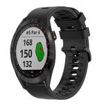 Cinturino in silicone morbido tinta unita da 20 mm, For Garmin Approach S40, For Garmin Forerunner 158