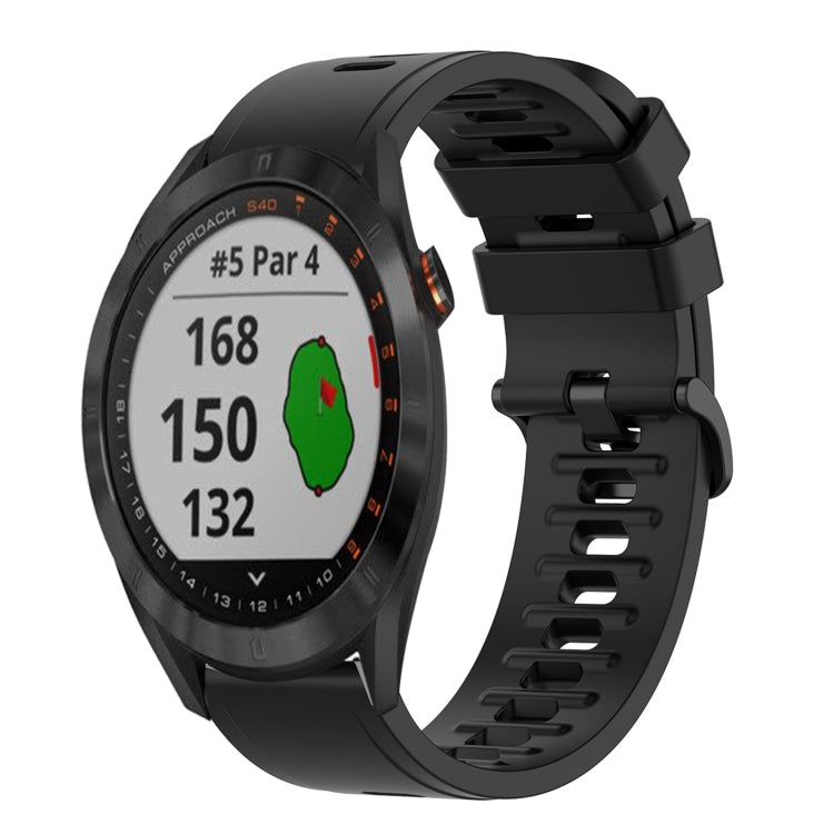 Cinturino in silicone morbido tinta unita da 20 mm, For Garmin Approach S40, For Garmin Forerunner 158