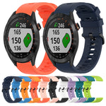 Cinturino in silicone morbido tinta unita da 20 mm, For Garmin Approach S40, For Garmin Forerunner 158