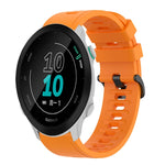 Cinturino in silicone morbido tinta unita da 20 mm, For Garmin Approach S40, For Garmin Forerunner 158